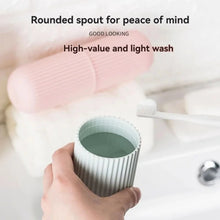 Load image into Gallery viewer, Travel Toothbrush Holder Cup and Storage Case
