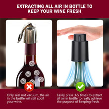 Load image into Gallery viewer, Vacuum Seal Wine Bottle Stopper
