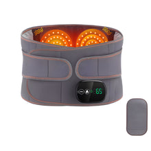 Load image into Gallery viewer, Infrared Heating Waist and Back Massager with Red Light and Vibration Therapy
