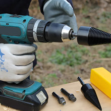 Load image into Gallery viewer, Wood Log Splitter Drill Bit, Titanium Cone for Electric Drill
