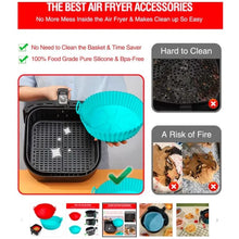 Load image into Gallery viewer, Silicone Air Fryer Tray

