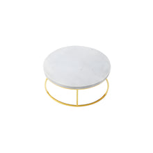 Load image into Gallery viewer, Nordic Natural Marble Cake Stand and Dessert Display Tray
