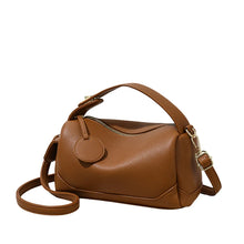 Load image into Gallery viewer, Soft Leather Boston Pillow Bag Large Capacity Handbag
