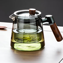 Load image into Gallery viewer, Elegant 20 oz Glass Teapot and Teacup Set for Home Tea and Coffee
