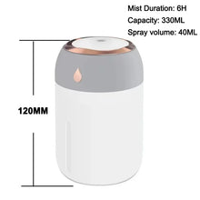 Load image into Gallery viewer, Mini Humidifier and Aroma Diffuser with LED Light
