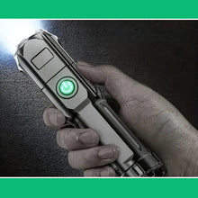Load image into Gallery viewer, Rechargeable Telescopic Zoom Flashlight
