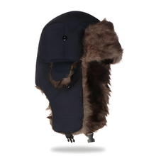 Load image into Gallery viewer, Warm Fur Lined Earflap Winter Hat for Cold Weather
