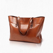 Load image into Gallery viewer, Large Capacity PU Leather Tote Handbag for Women
