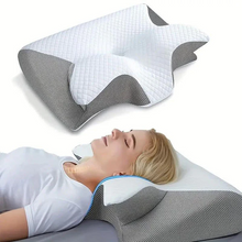 Load image into Gallery viewer, Butterfly Shape Pillow with Armrests - Ideal for Side and Back Sleepers
