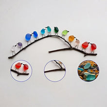 Load image into Gallery viewer, Sea Glass Birds Decor Coastal Love Notes
