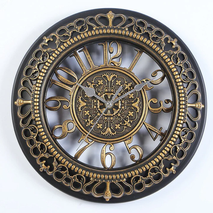 Antique Elegance Wall Clock