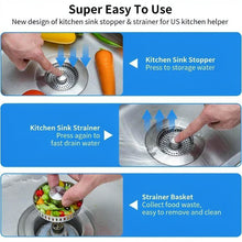 Load image into Gallery viewer, Kitchen Sink Drain Strainer
