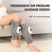 Load image into Gallery viewer, Wireless Rechargeable Electric Leg Massager with Air Compression for Calf Relaxation and Muscle Recovery
