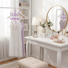 Load image into Gallery viewer, Retro Crystal Decorative Frame and Clothes Hanger Set
