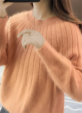 Load image into Gallery viewer, Soft Cashmere Knitted Sweater for Women - Warm and Luxury
