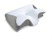 Load image into Gallery viewer, Memory Foam Pillow with Butterfly Contour Support and Slow Rebound Technology
