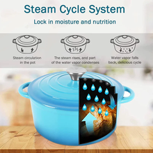 Load image into Gallery viewer, Enameled Cast Iron Dutch Oven Pot
