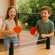 Load image into Gallery viewer, Adjustable Clamp Table Tennis Net with Foldable Frame and Multi Surface Compatibility
