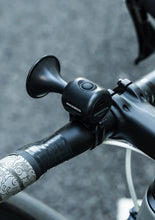 Load image into Gallery viewer, 120 Decibel Electric Bike Horn with Strap Mount and Water Resistant Casing for Cycling

