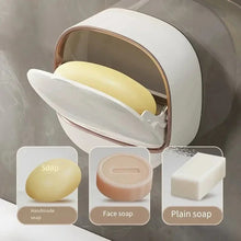 Load image into Gallery viewer, Wall Mounted Waterproof Soap Box with Drain
