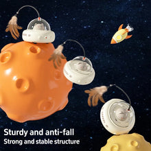 Load image into Gallery viewer, Smart UFO Laser Cat Toy with Feather
