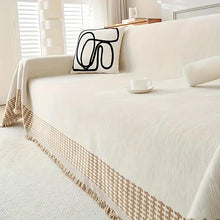 Load image into Gallery viewer, Serene Oasis Couch Cover, Pet-Friendly Stain-Resistant Chenille Cotton
