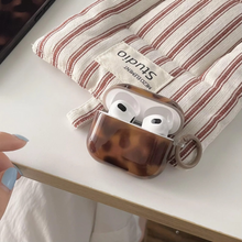 Load image into Gallery viewer, Leopard Amber Tortoiseshell Protective Case for AirPods
