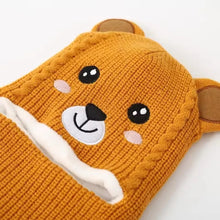 Load image into Gallery viewer, Animal Kids Winter Hat Knit Beanie
