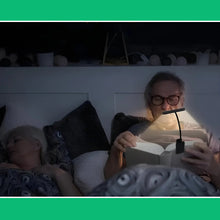 Load image into Gallery viewer, USB Rechargeable Clip Reading Lamp with Soft Light and Memory Function
