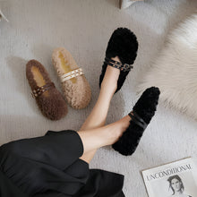 Load image into Gallery viewer, Women's Plush Warm Loafers for Work and Casual Wear
