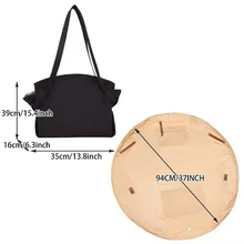 Load image into Gallery viewer, 2 in 1 Folding Travel Bag with Picnic Mat
