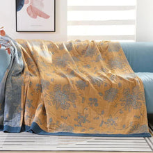 Load image into Gallery viewer, Floral Dream Cotton Comfort Blanket
