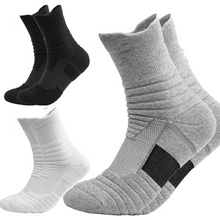 Load image into Gallery viewer, Breathable Moisture Wicking Athletic Basketball Socks for Men
