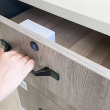 Load image into Gallery viewer, Electronic Lock Wooden Drawer Cabinet
