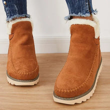 Load image into Gallery viewer, Classic Non-Slip Ankle Snow Booties Warm Fur Lining Boots
