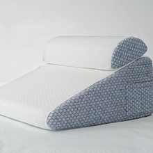 Load image into Gallery viewer, Dual Comfort Memory Foam Orthopedic Wedge Pillows with Breathable Covers
