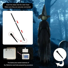 Load image into Gallery viewer, Glowing Hand-Holding Halloween Witch Decor
