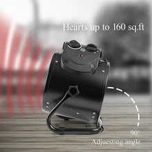 Load image into Gallery viewer, 1500W Greenhouse Heater with Dual Air Circulation and Overheat Protection, IPX4 Splash Resistant
