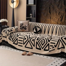 Load image into Gallery viewer, Urban Maze Couch Cover, Microfiber Furniture Protector
