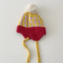 Load image into Gallery viewer, Toddler Winter Ear Flap Beanie Hat
