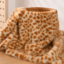 Load image into Gallery viewer, Premium Imitation Mink Printed Plush Fabric for Sewing, Craft and Home Décor

