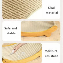 Load image into Gallery viewer, Wooden Sisal Cat Scratching Board and Sleeping Bed
