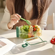 Load image into Gallery viewer, Portable Leak Proof Salad Jar with Side Opening for Fresh Meal
