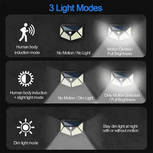 Load image into Gallery viewer, 100 LED Waterproof Solar Motion Sensor Light
