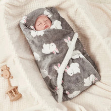 Load image into Gallery viewer, Fleece Infant Swaddle Blanket
