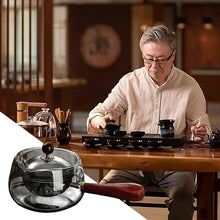 Load image into Gallery viewer, Elegant Glass Teapot with Infuser
