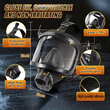 Load image into Gallery viewer, Tactical Guardian Full Face Gas Mask, Chemical Protection
