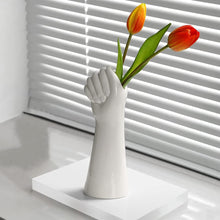 Load image into Gallery viewer, Nordic Style Golden Hand Ceramic Vase - Modern Decorative Centerpiece for Home &amp; Office
