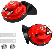 Load image into Gallery viewer, Dual Tone Vehicle Horn with Snail Design for Cars and Trucks
