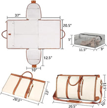 Load image into Gallery viewer, Large-Capacity Foldable Women's Garment Travel Bag with Hanging Suit Compartment
